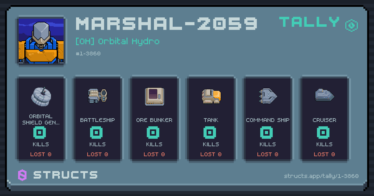 MARSHAL-2059 has no recorded kills yet.