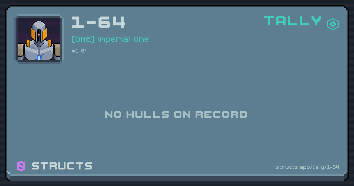 1-64 has no recorded kills yet.
